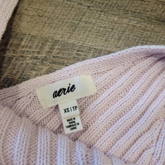 AERIE | Cropped Knit Tank Top | Sz. XS - Picture 4 of 5
